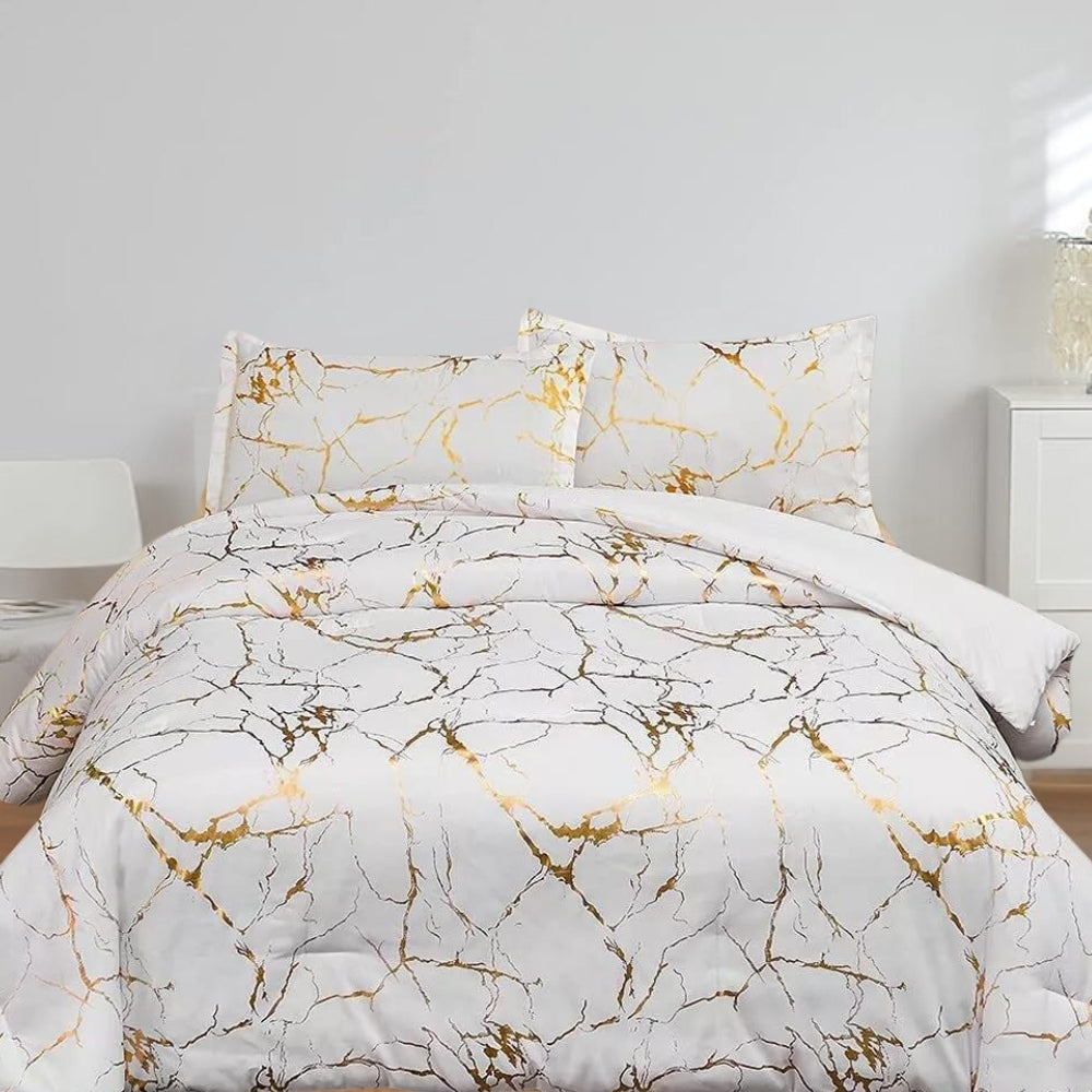 Lux Marble Premium Duvet Cover Set
