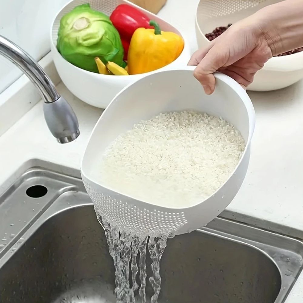Terra Flow Wash & Drain Colander