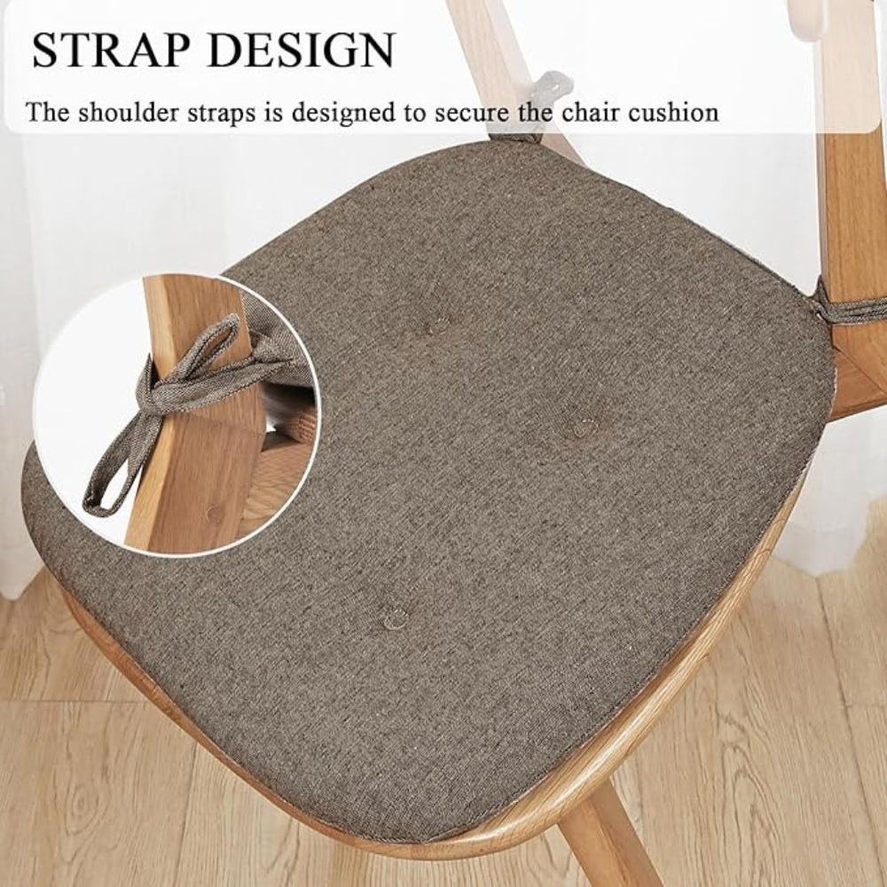 Velarre Zen Luxe Tufted Chair Cushion