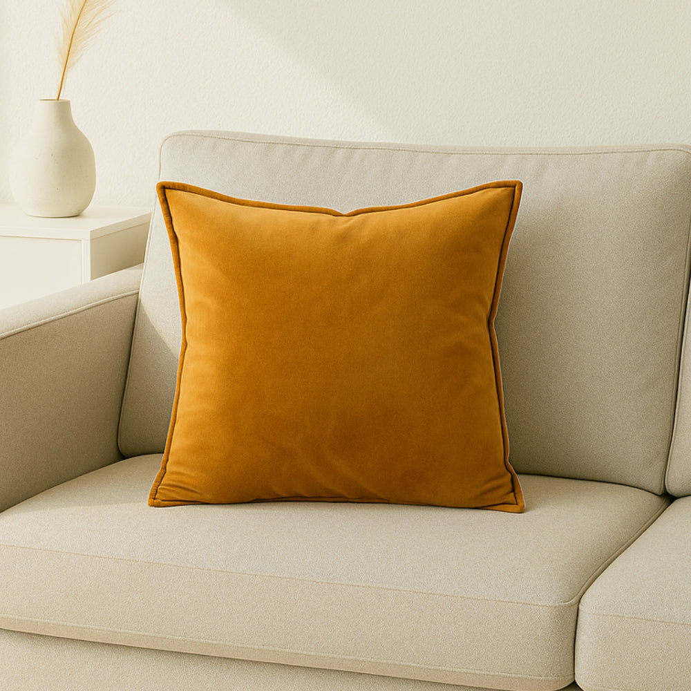 Vesta Nordic Faux Leather Cushion Cover