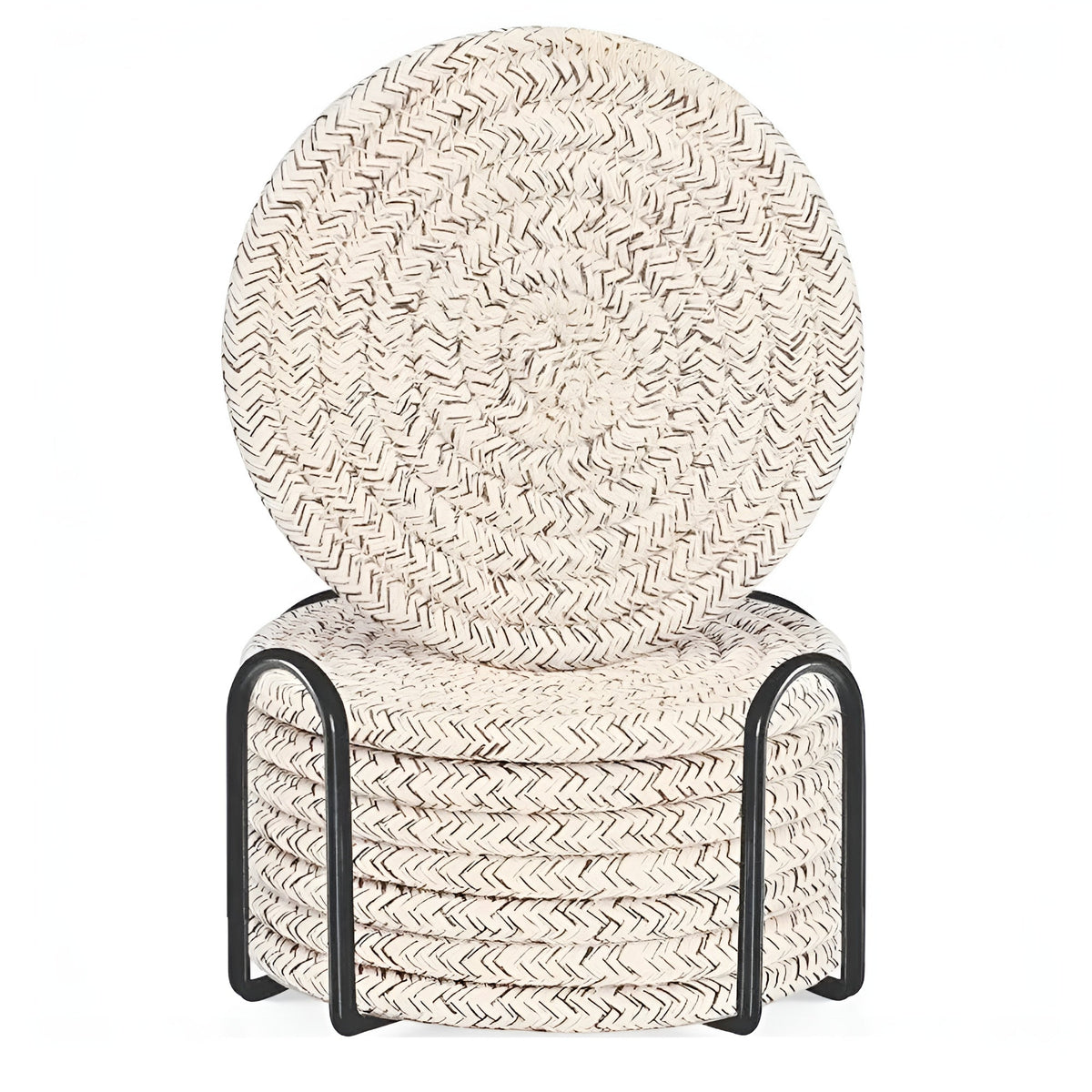 Woven Whirl Coaster Set