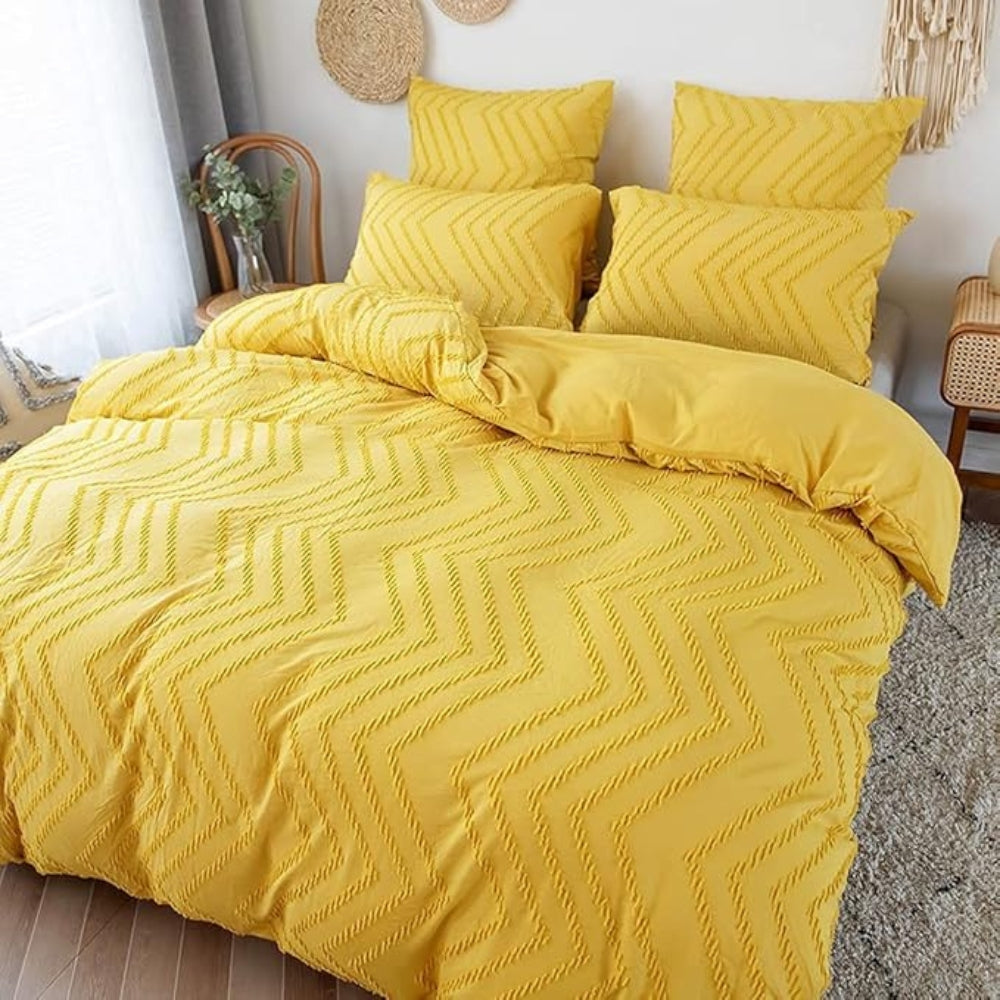 Chevron Plush Quilt Cover