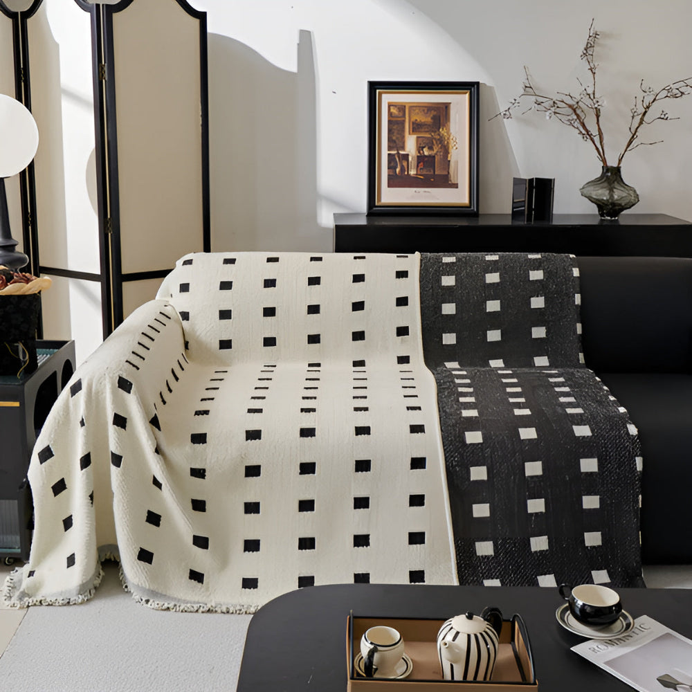 Square Matrix Sofa Cover