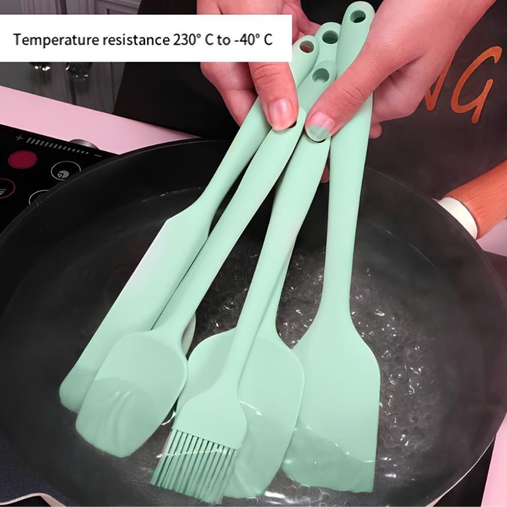 Flexible Silicone Spatula Set