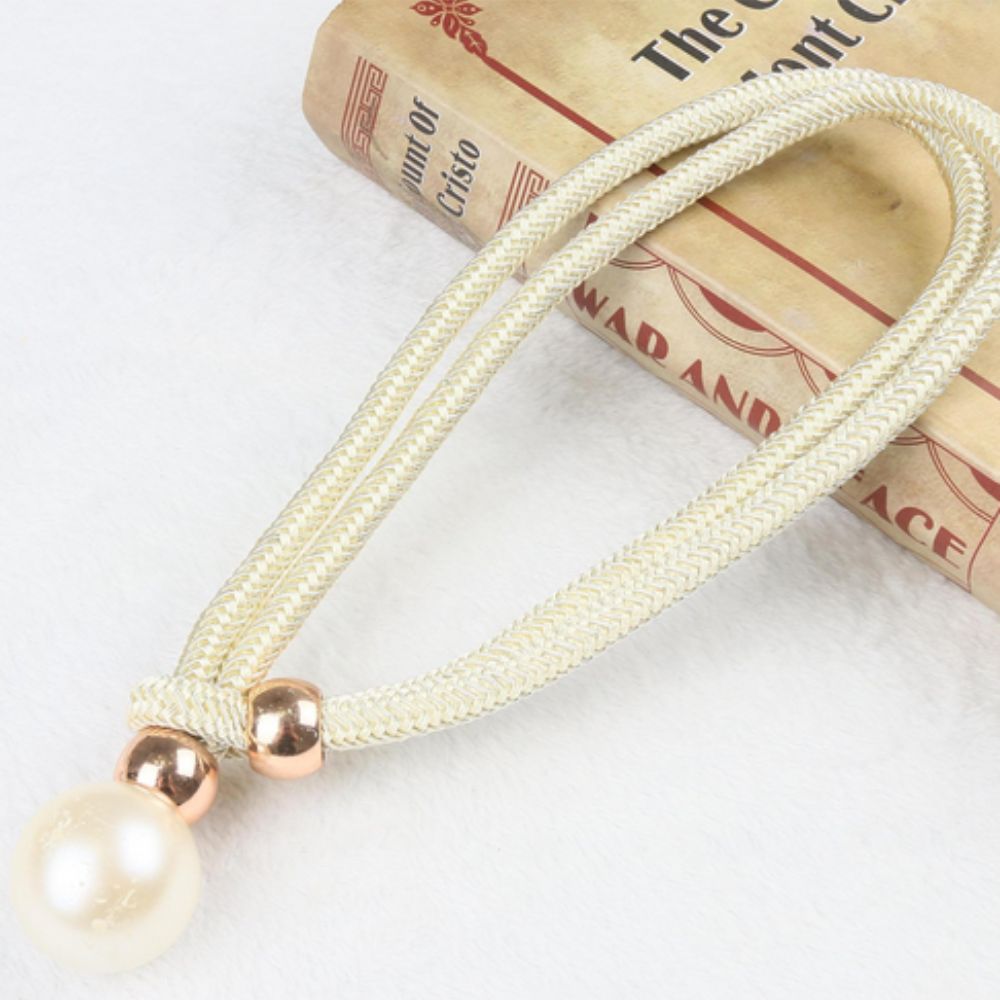 Lustrous Pearl Curtain Tie Back