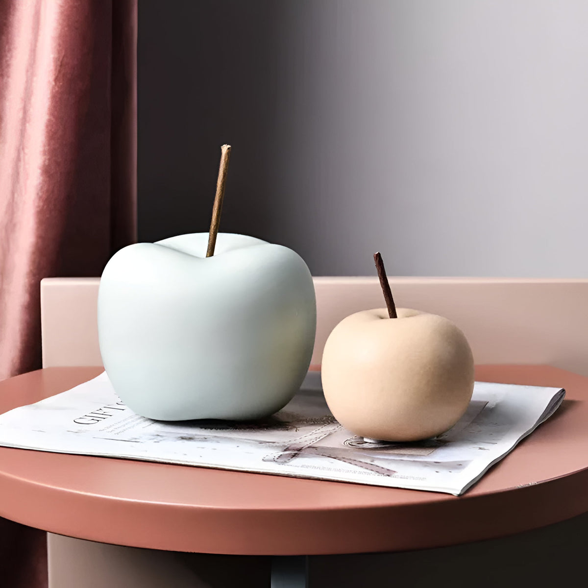 Apple Ceramic Ornaments