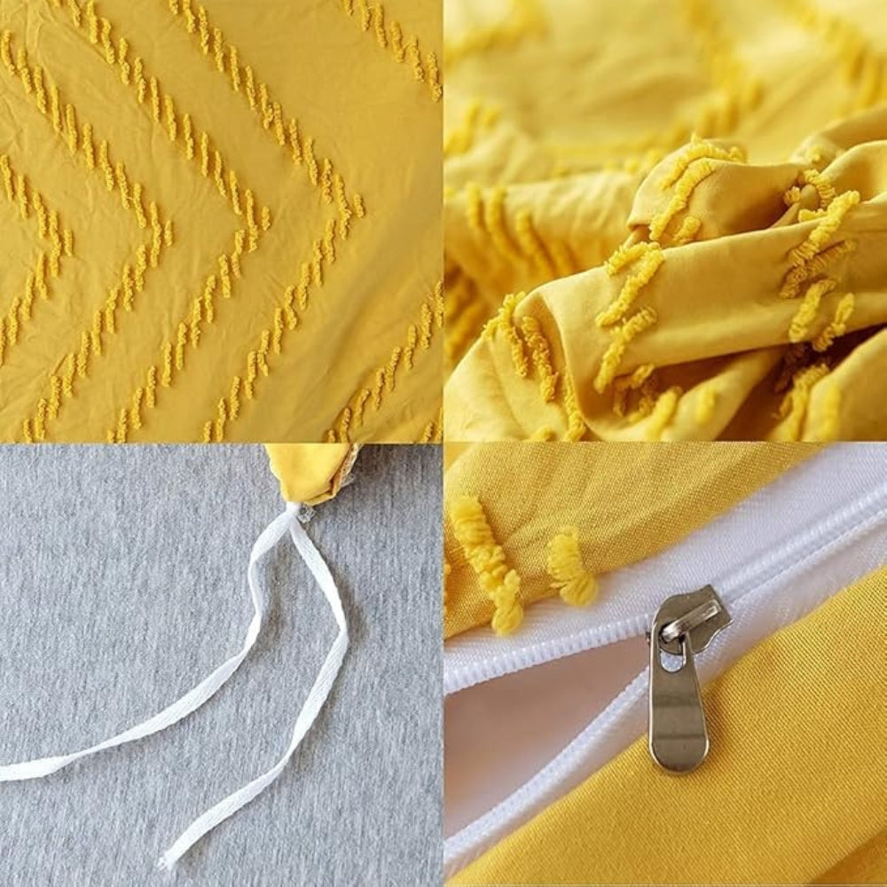 Chevron Plush Quilt Cover