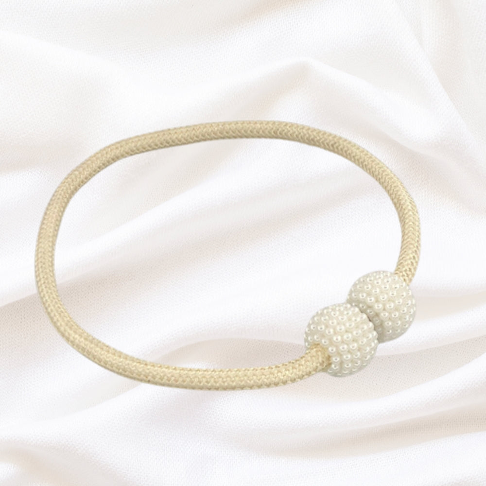 Magnetic Pearl Curtain Tie Back