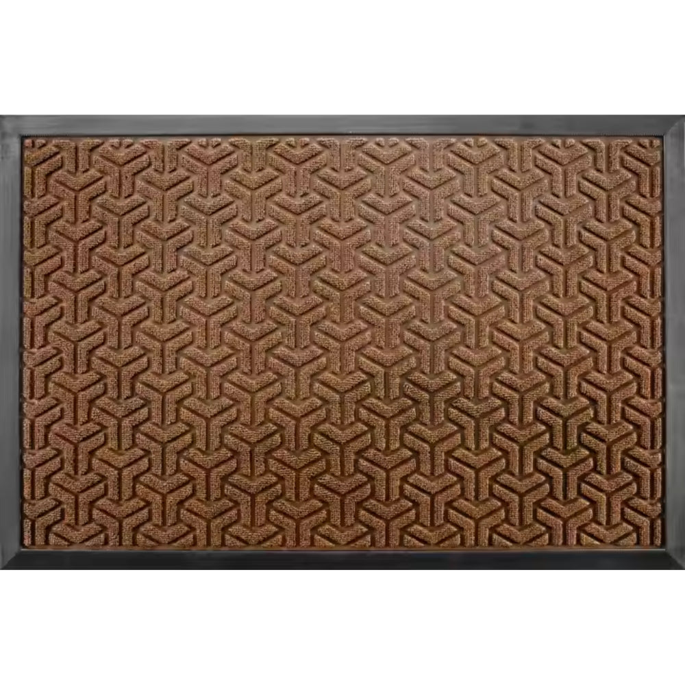 Geometric Entryway Door Mat
