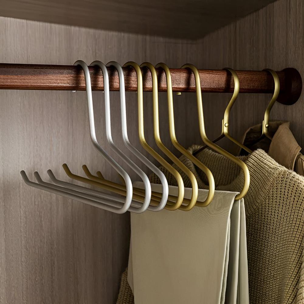 Minimalist Metal Wardrobe Hangers