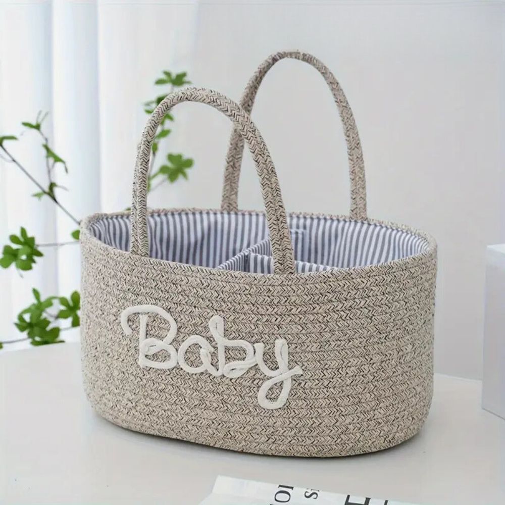 Cotton Rope Baby Caddy Organizer