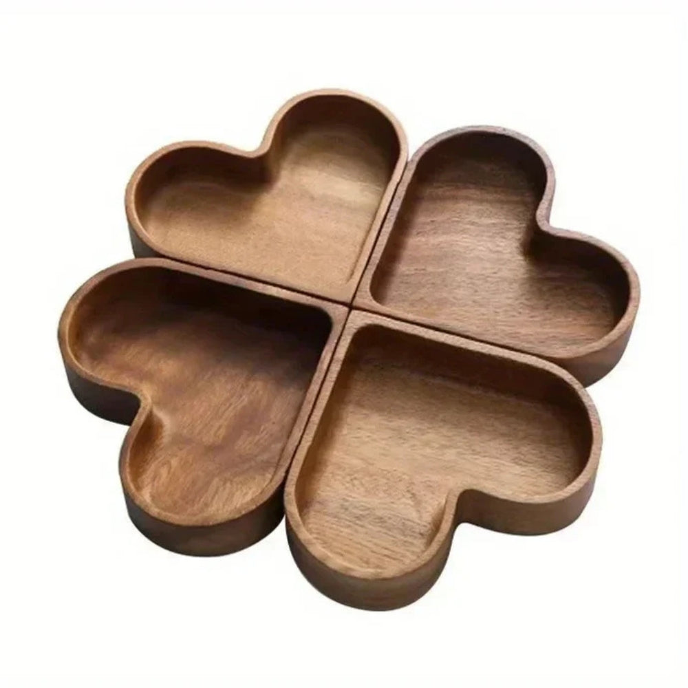 Rustic Heart Snack Tray Collection