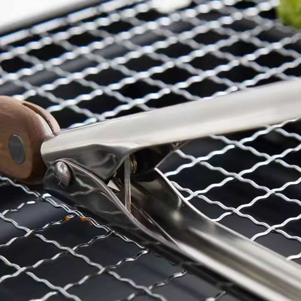 Heritage Wood & Steel Tongs