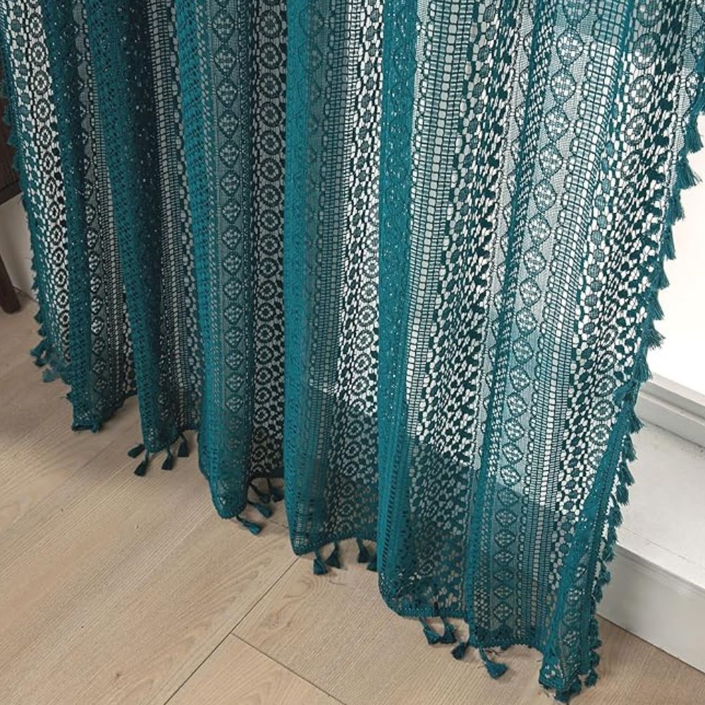 Lumine Crochet Tassel Curtain