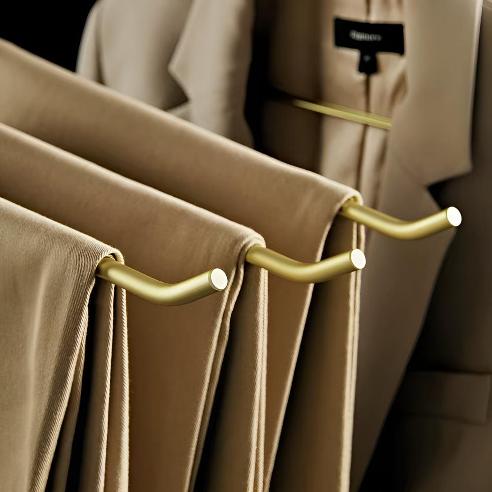 Minimalist Metal Wardrobe Hangers