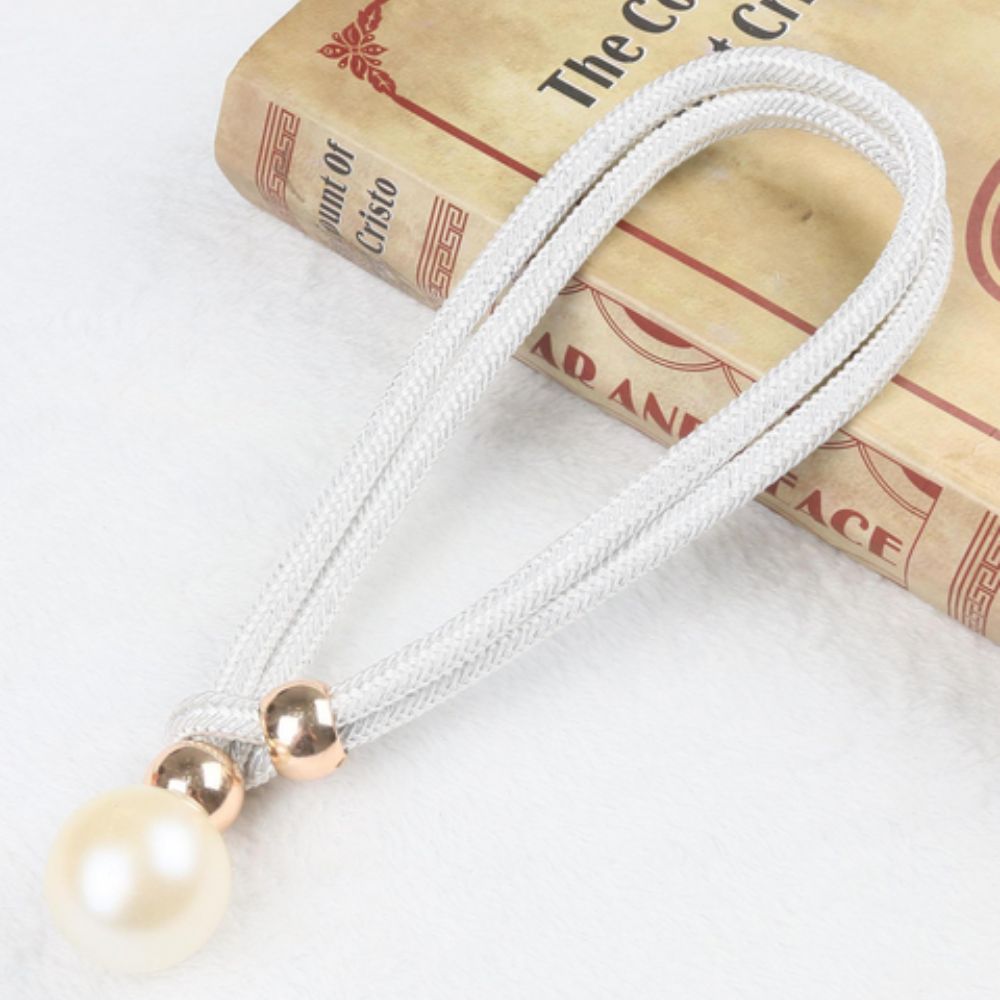Lustrous Pearl Curtain Tie Back