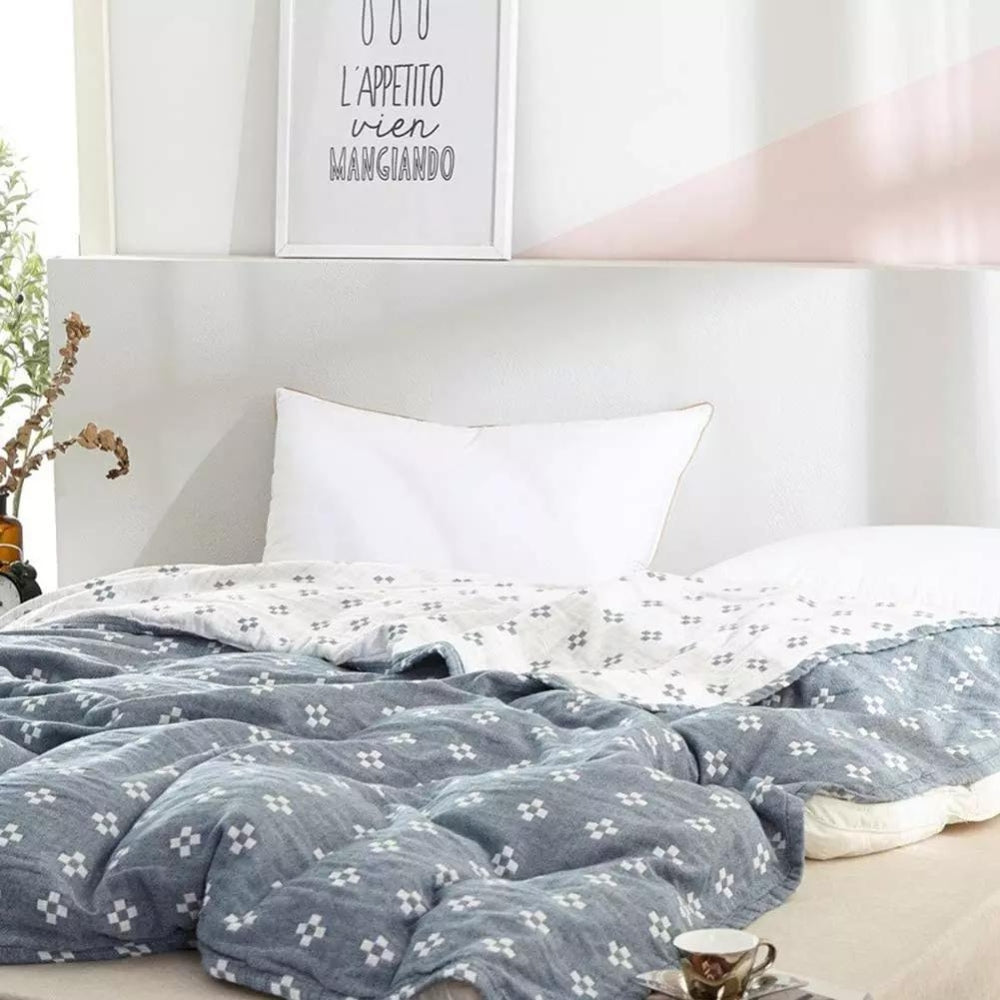 Diamond Dot Comfort Cotton Blanket