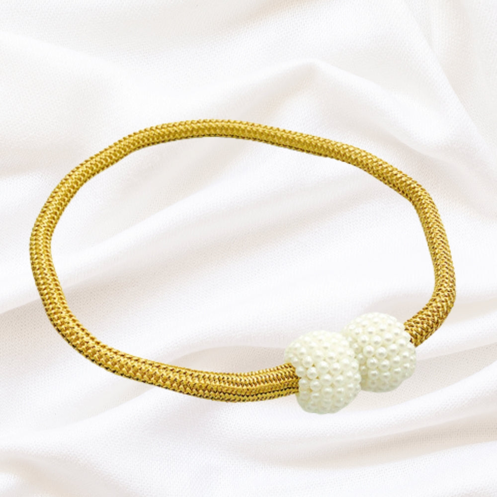 Magnetic Pearl Curtain Tie Back