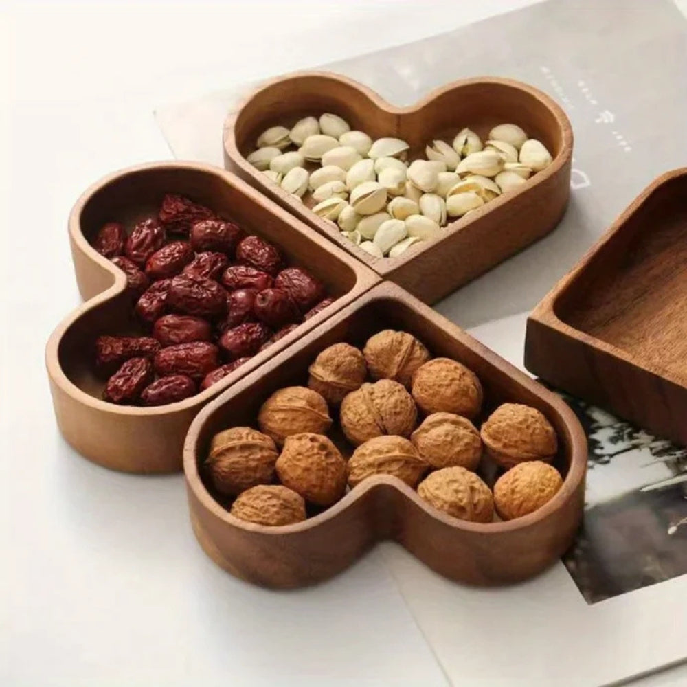 Rustic Heart Snack Tray Collection