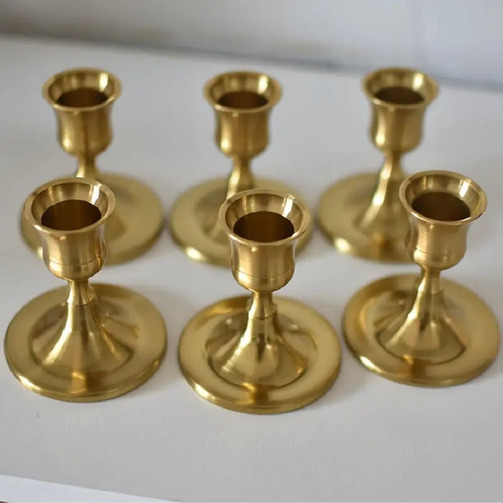 Shimmering Vintage Candle Holder