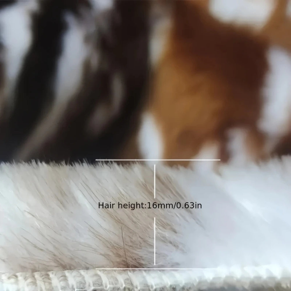 Auredeer Luxurious Faux Fur Plush Rug