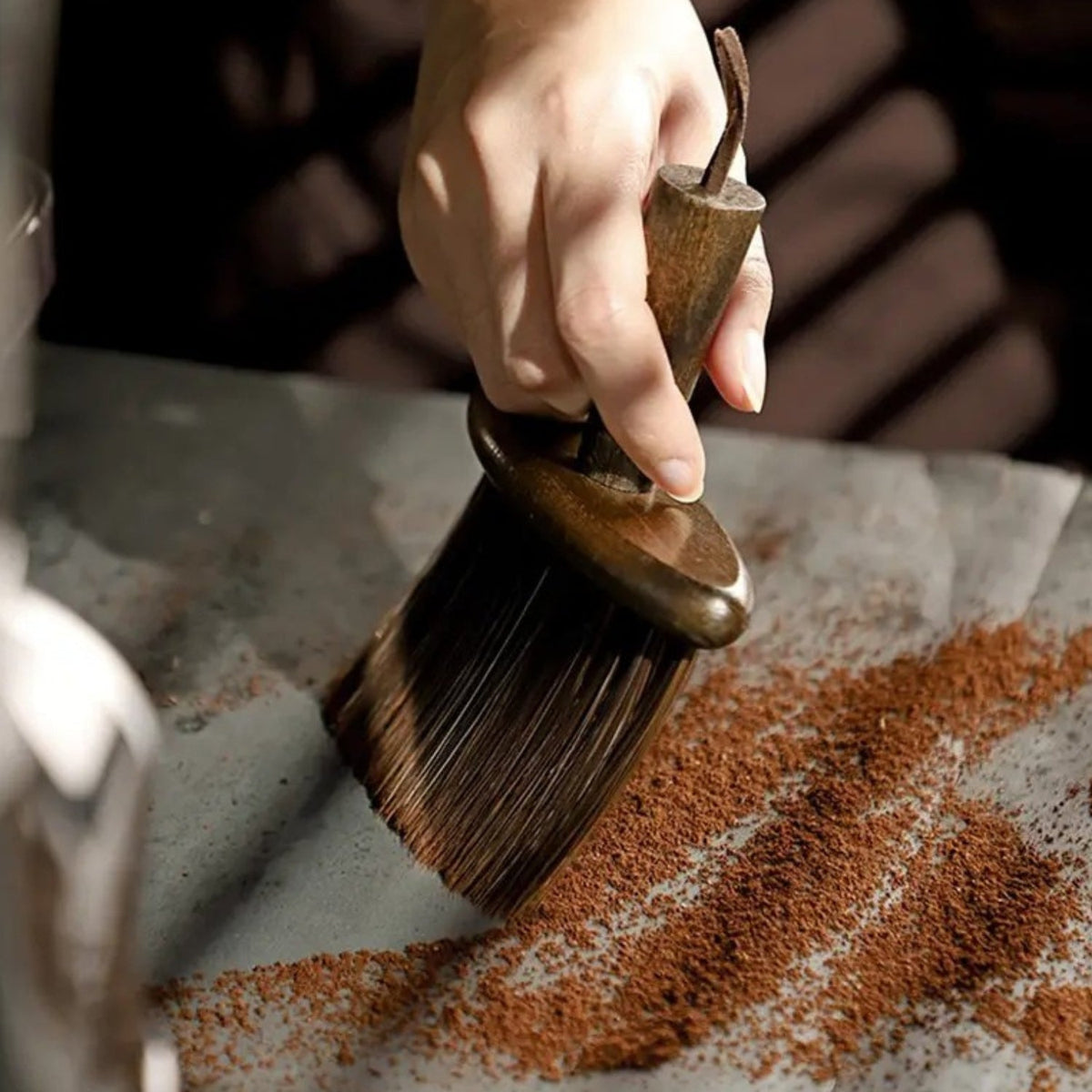 Barista Wooden Cleaning Brush