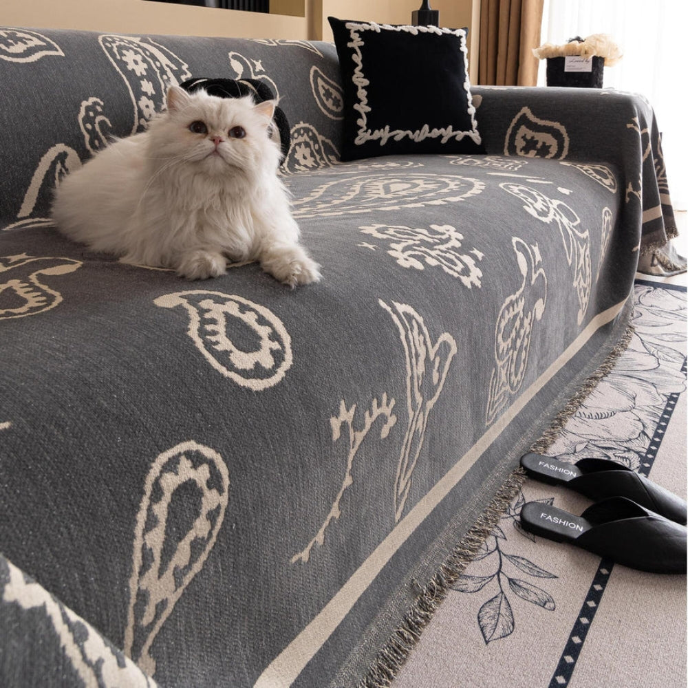 Boho Bloom Soft Sofa Cover