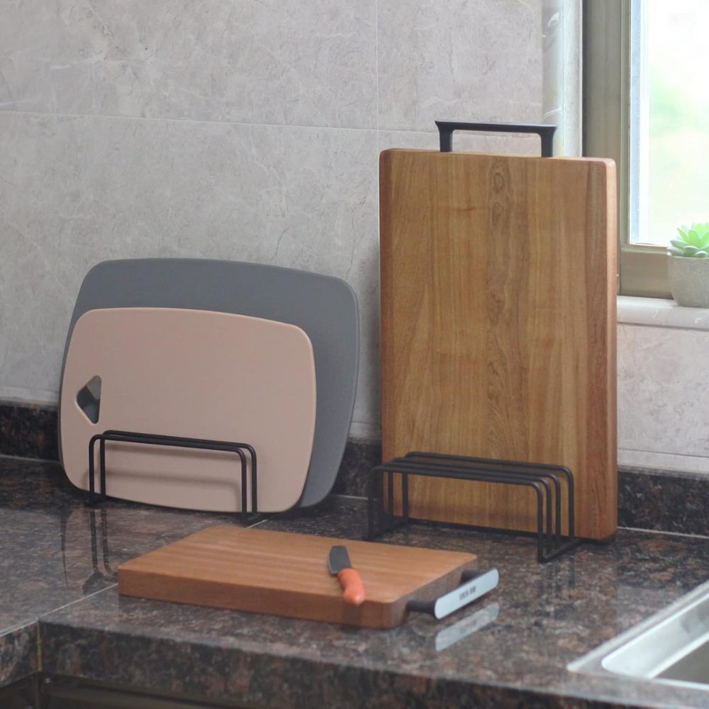 Steel Cutting Board Storage Rack