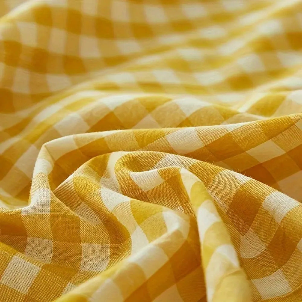 Classic Gingham Soft Pillow Case