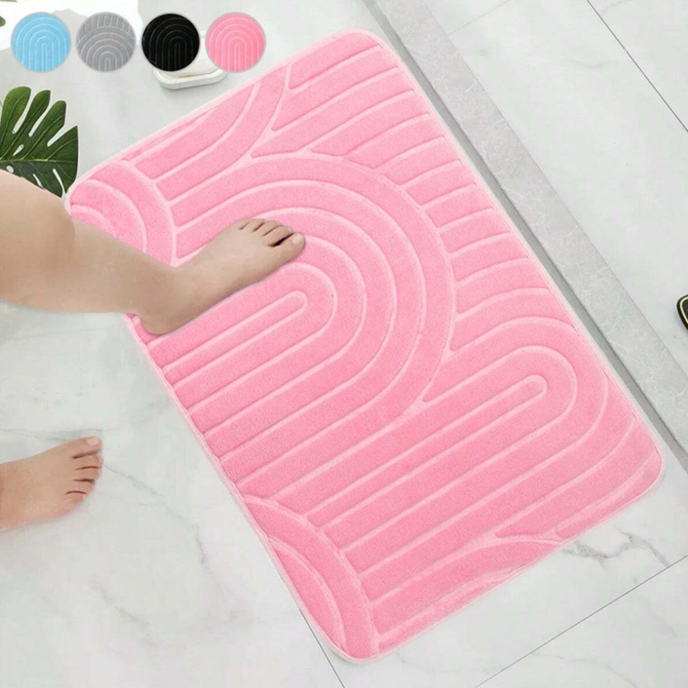 Concentric Arches Cashmere Bath Mat