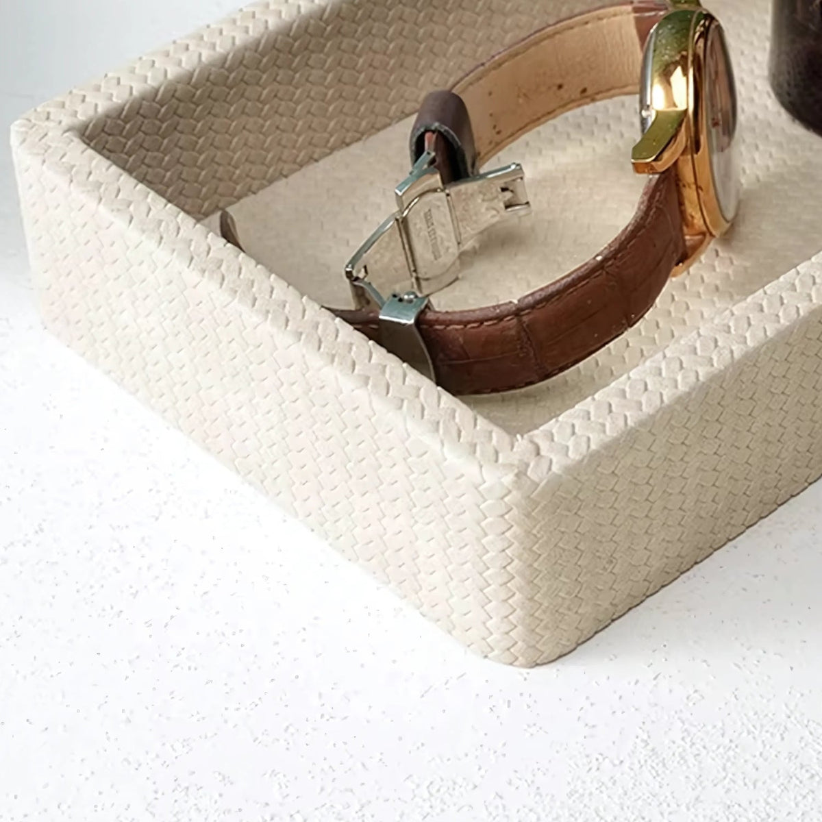 Croc Luxe Organiser Tray Box