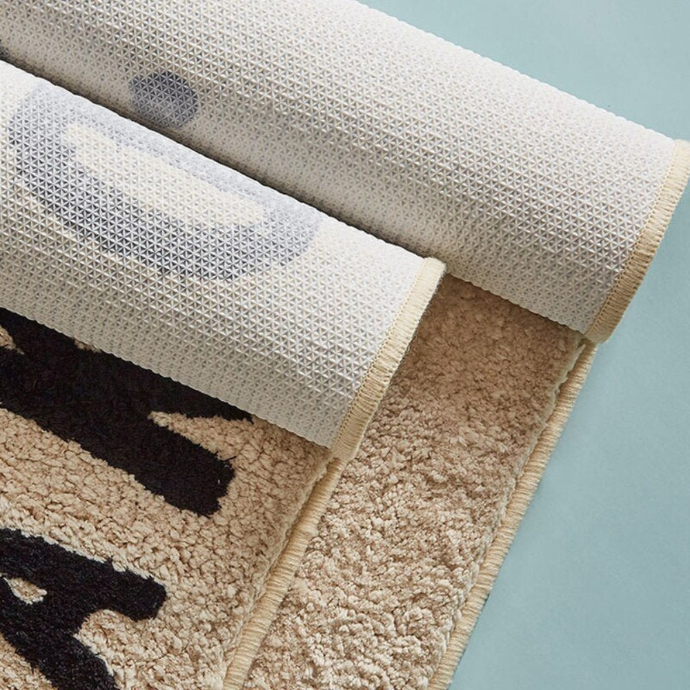 Aesthetic Fluffy Bath Mat Room Decor