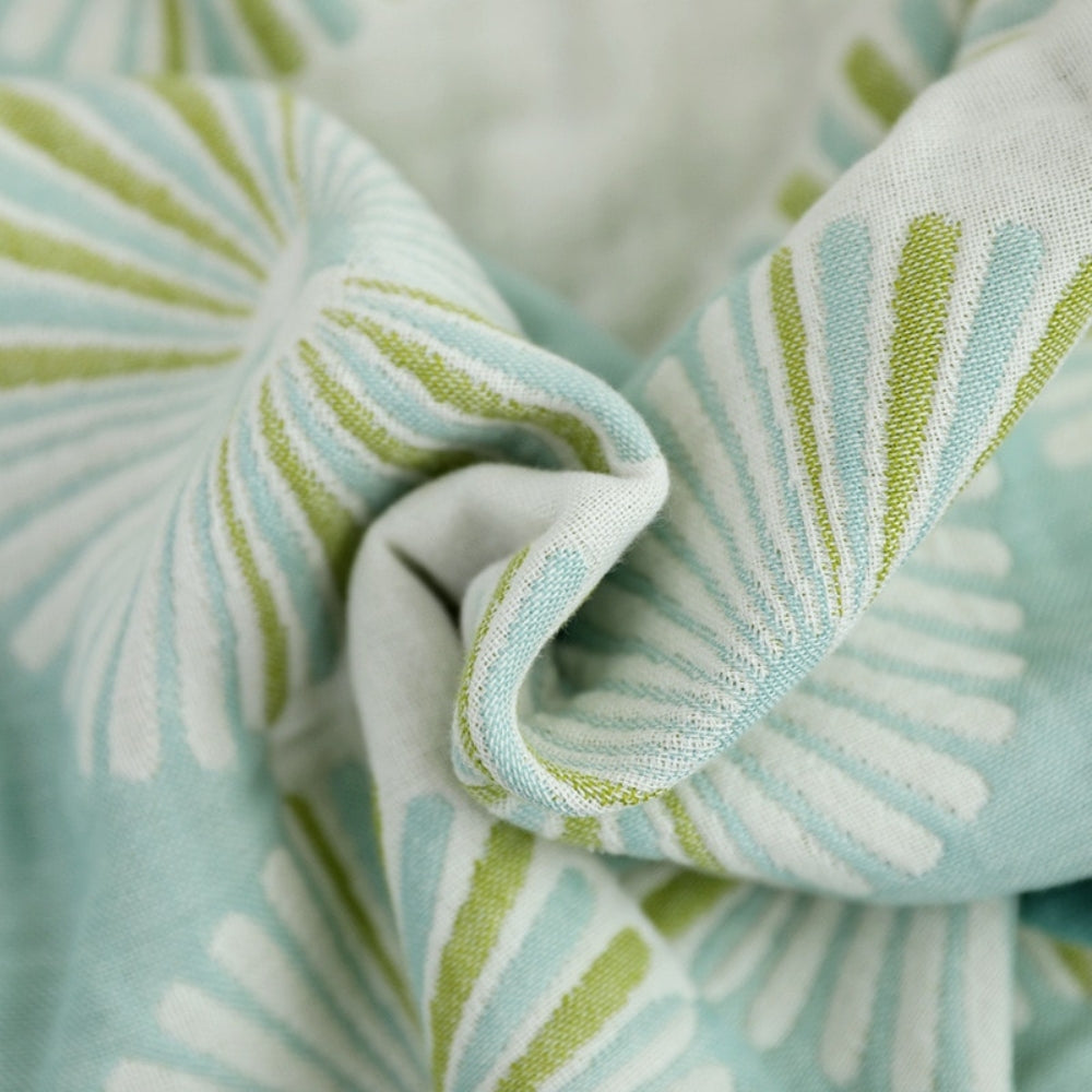 Dahlia Blossom Cotton Bath Towel