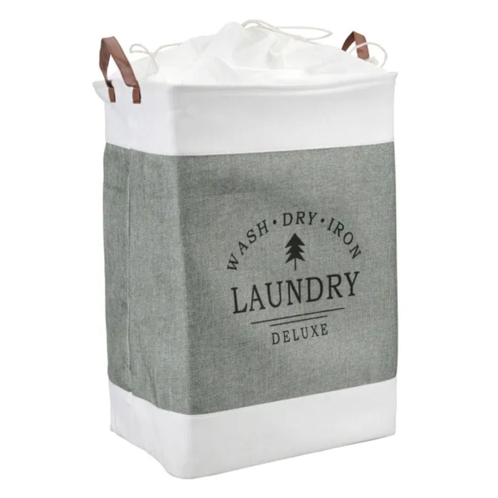 Deluxe Freestanding Laundry Basket