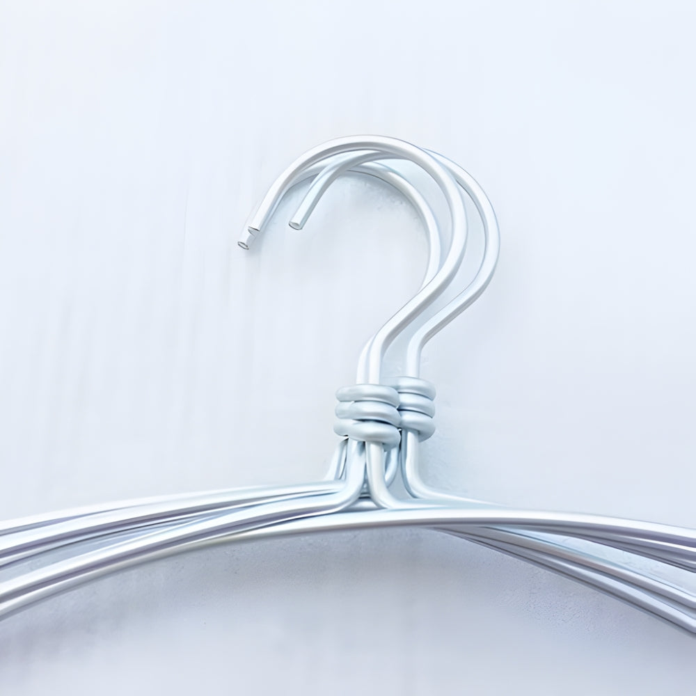 Extra Wide Sleek Aluminum Clothes Hanger