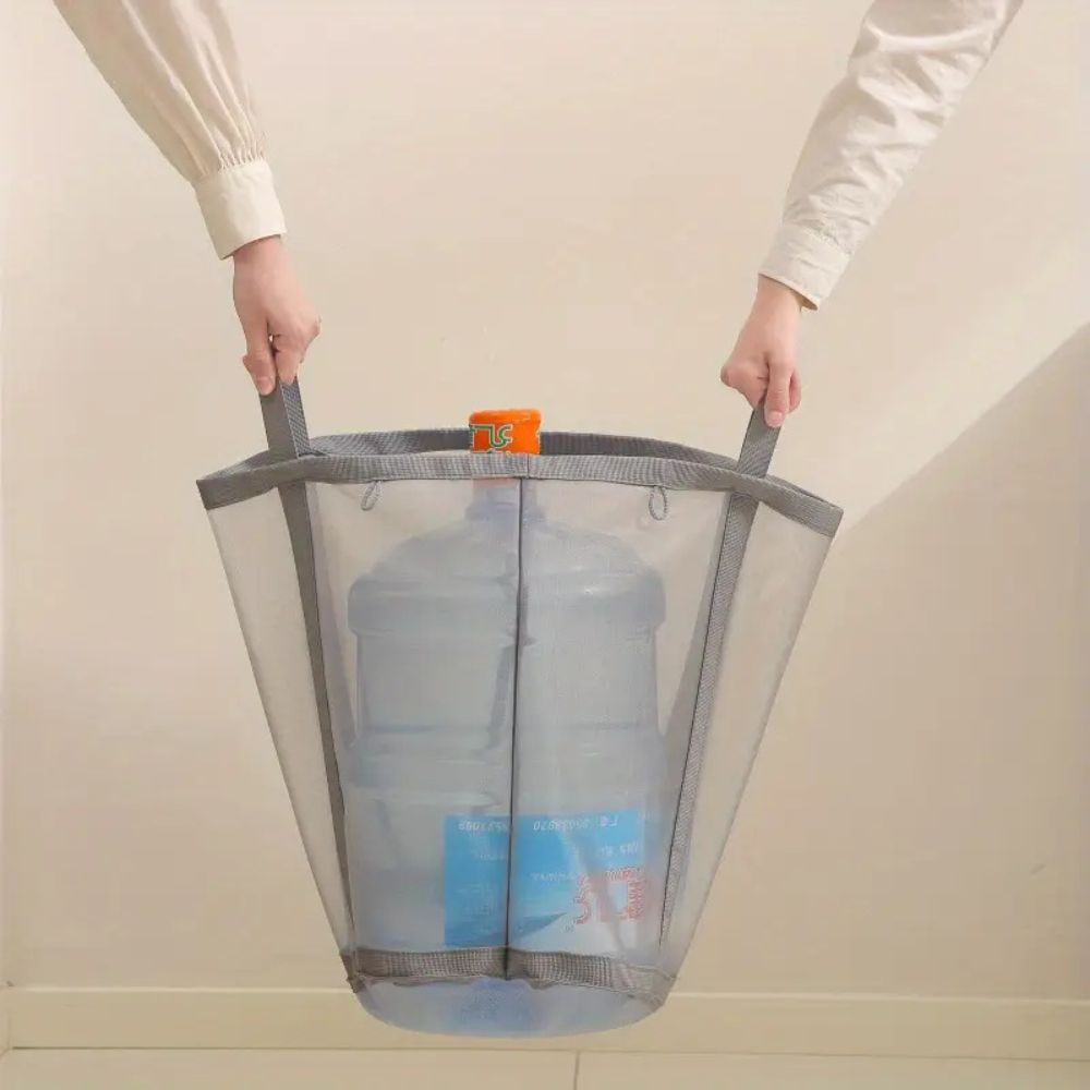 Foldable Mesh Laundry Basket