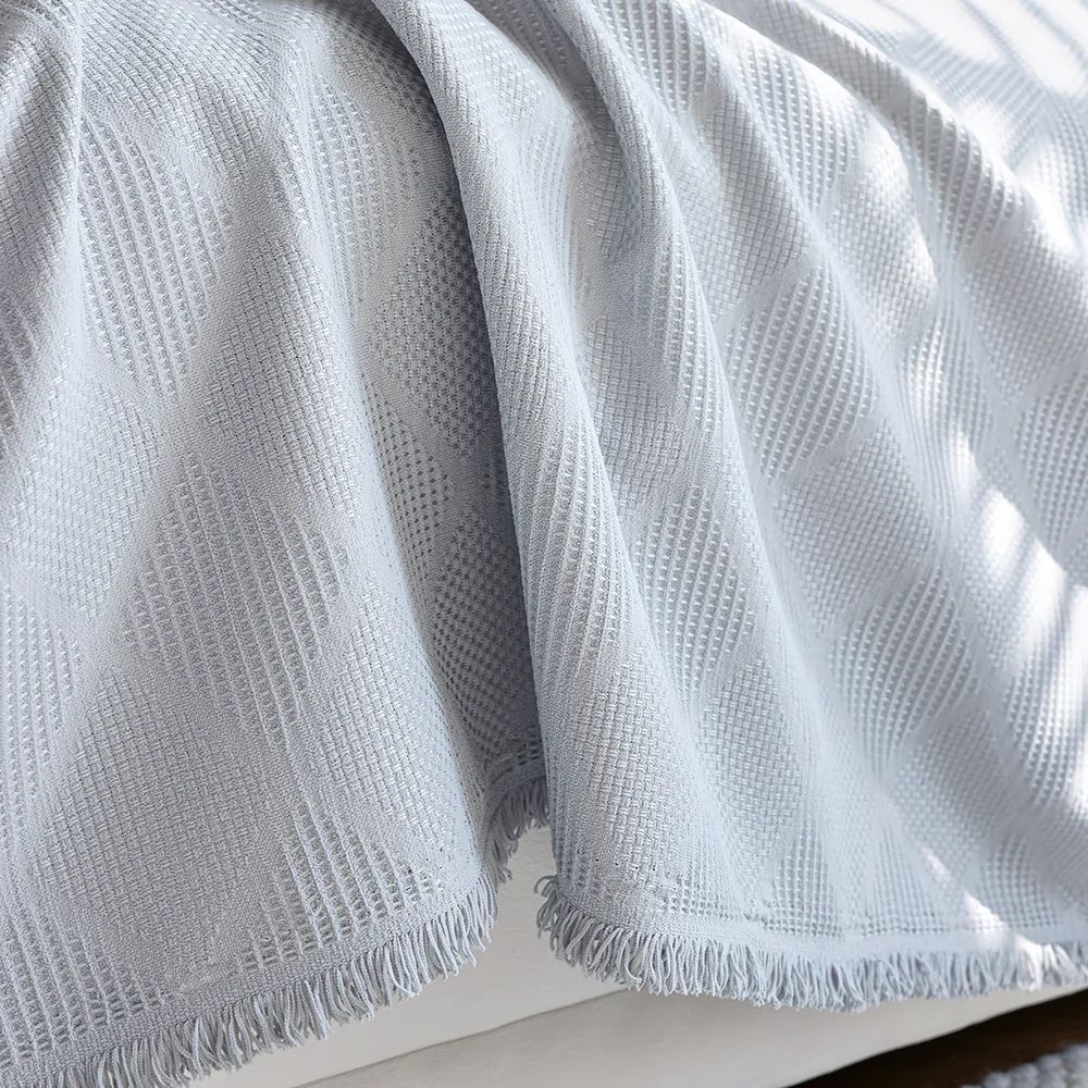Diamond Grid Chenille Sofa Cover