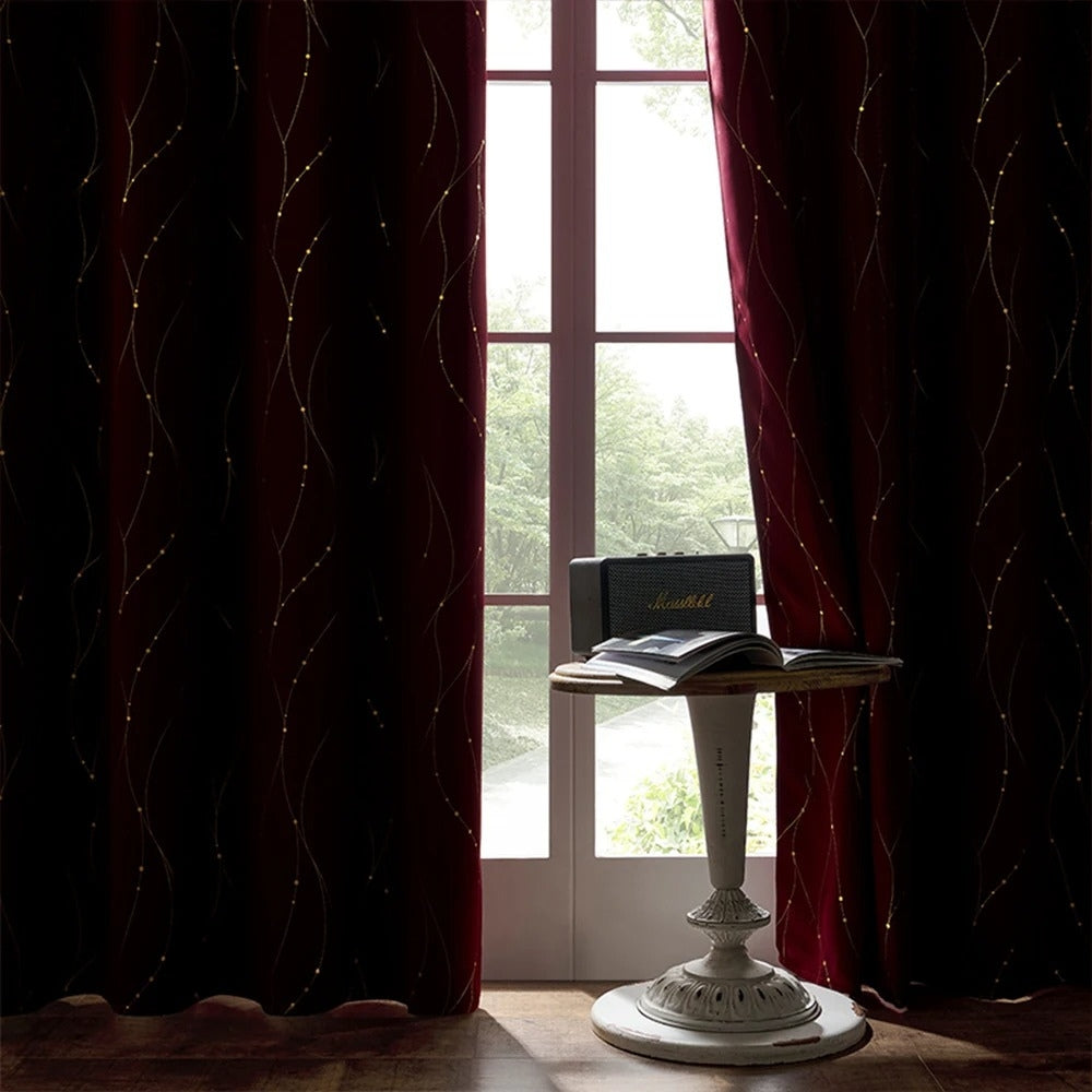 Gleam Chic Blackout Curtain