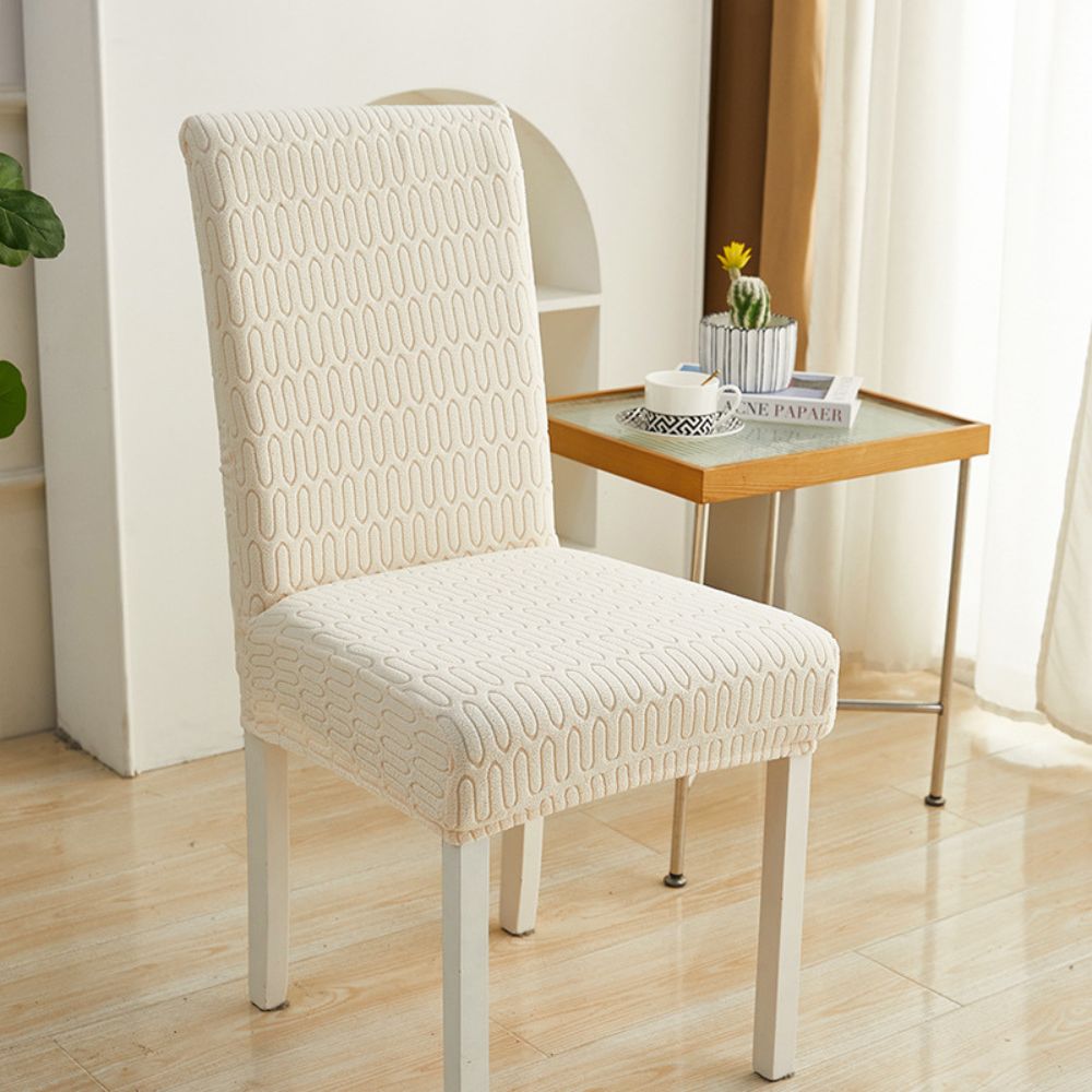 Jacquessa Elastic Jacquard Chair Cover