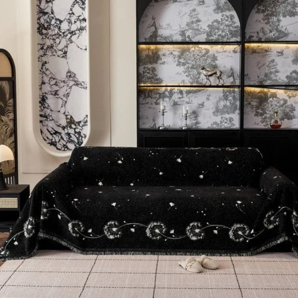 Japandi Dandelion Puff Sofa Cover
