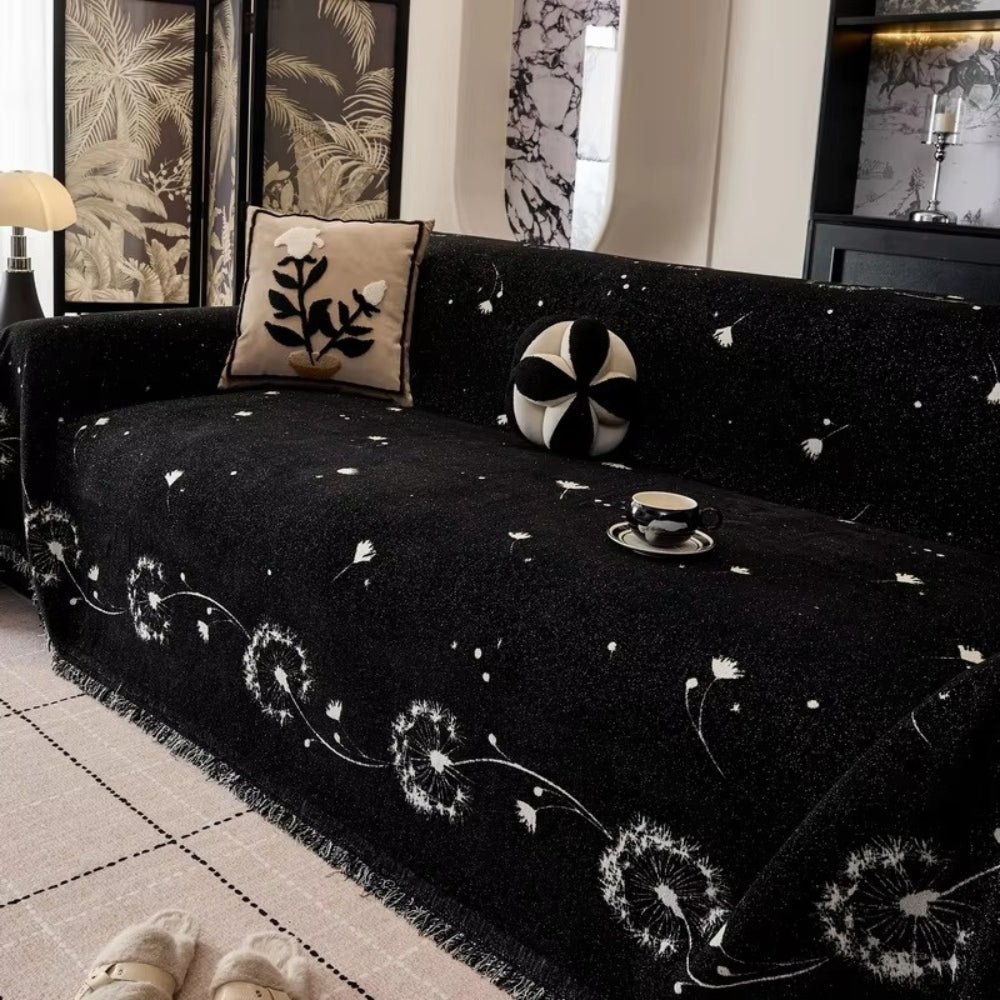 Japandi Dandelion Puff Sofa Cover