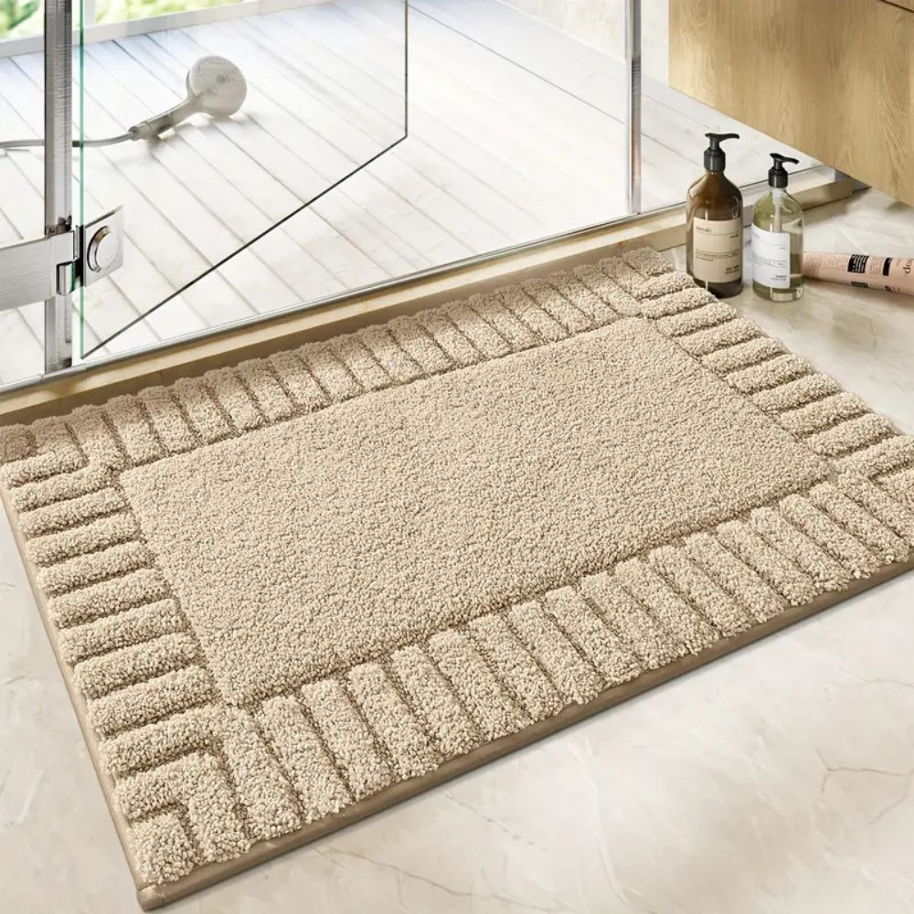Minimalist Stripe Bath Rug Mat