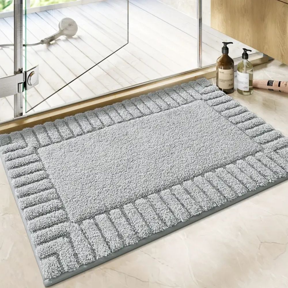 Minimalist Stripe Bath Rug Mat