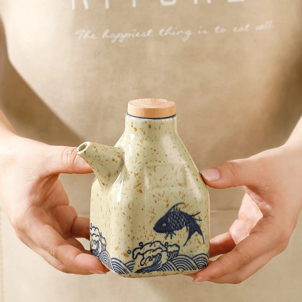 Mizuno Ceramic Oil and Sauce Dispenser