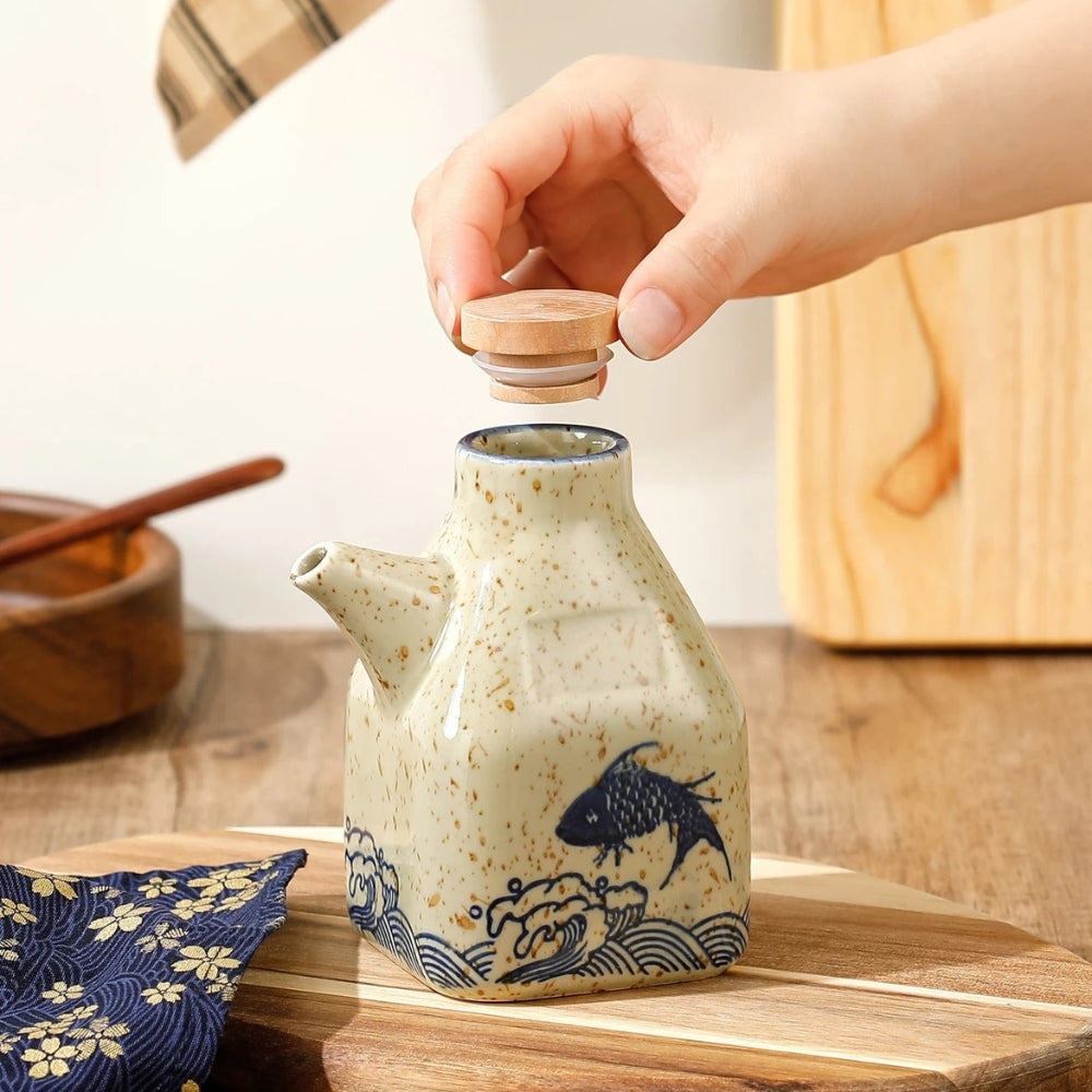Mizuno Ceramic Oil and Sauce Dispenser