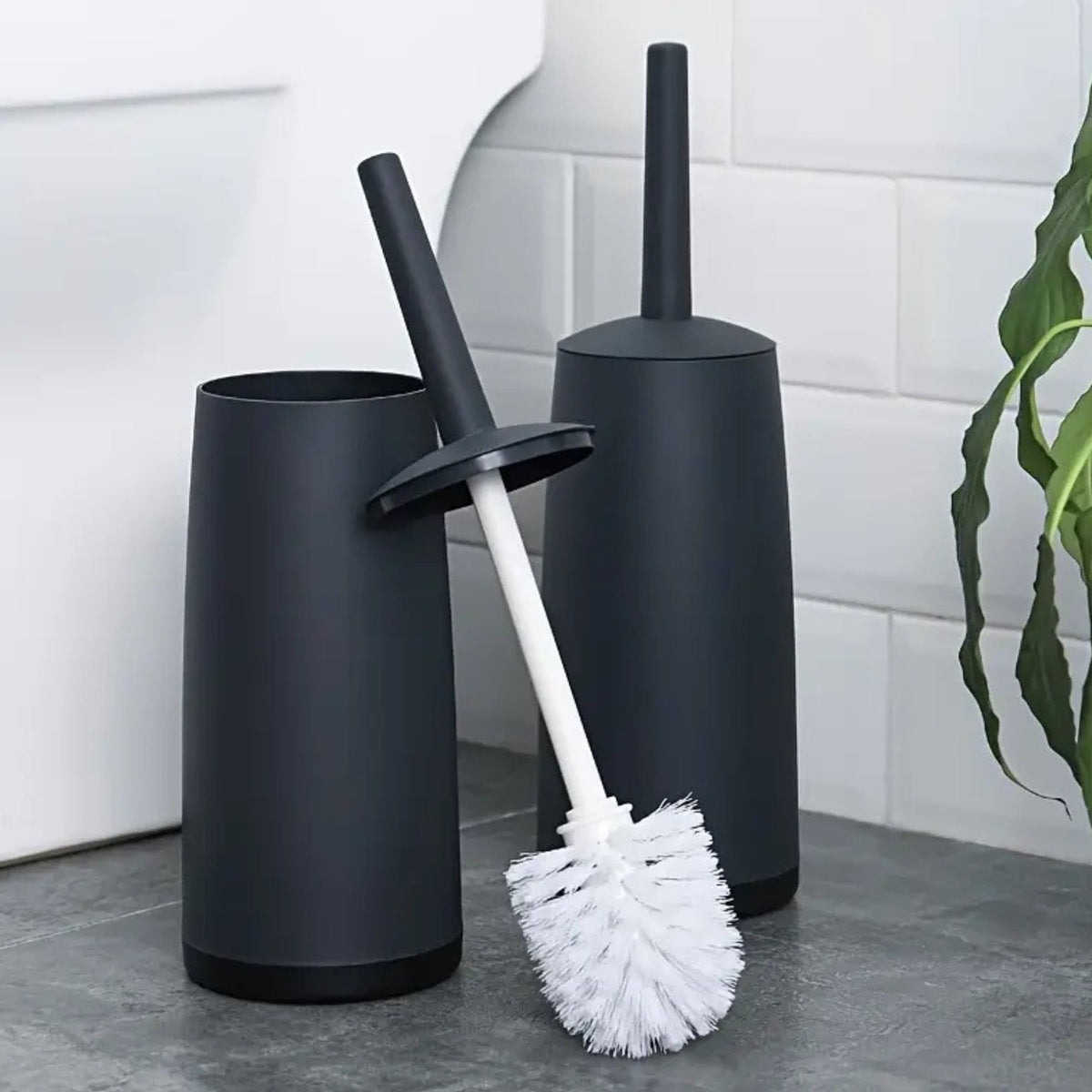 Modern Bathroom Toilet Brush Scrubber Cleaner