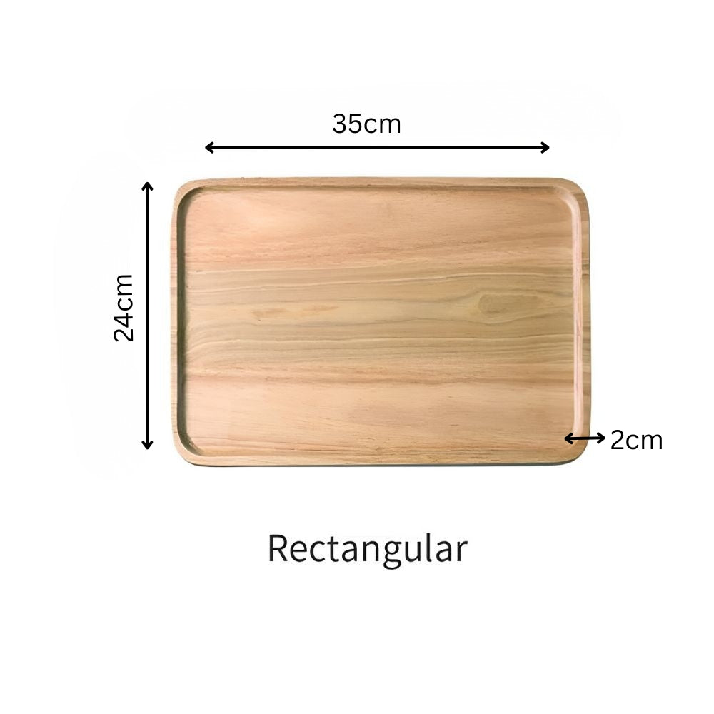 Modern Zen Bamboo Serving Plate