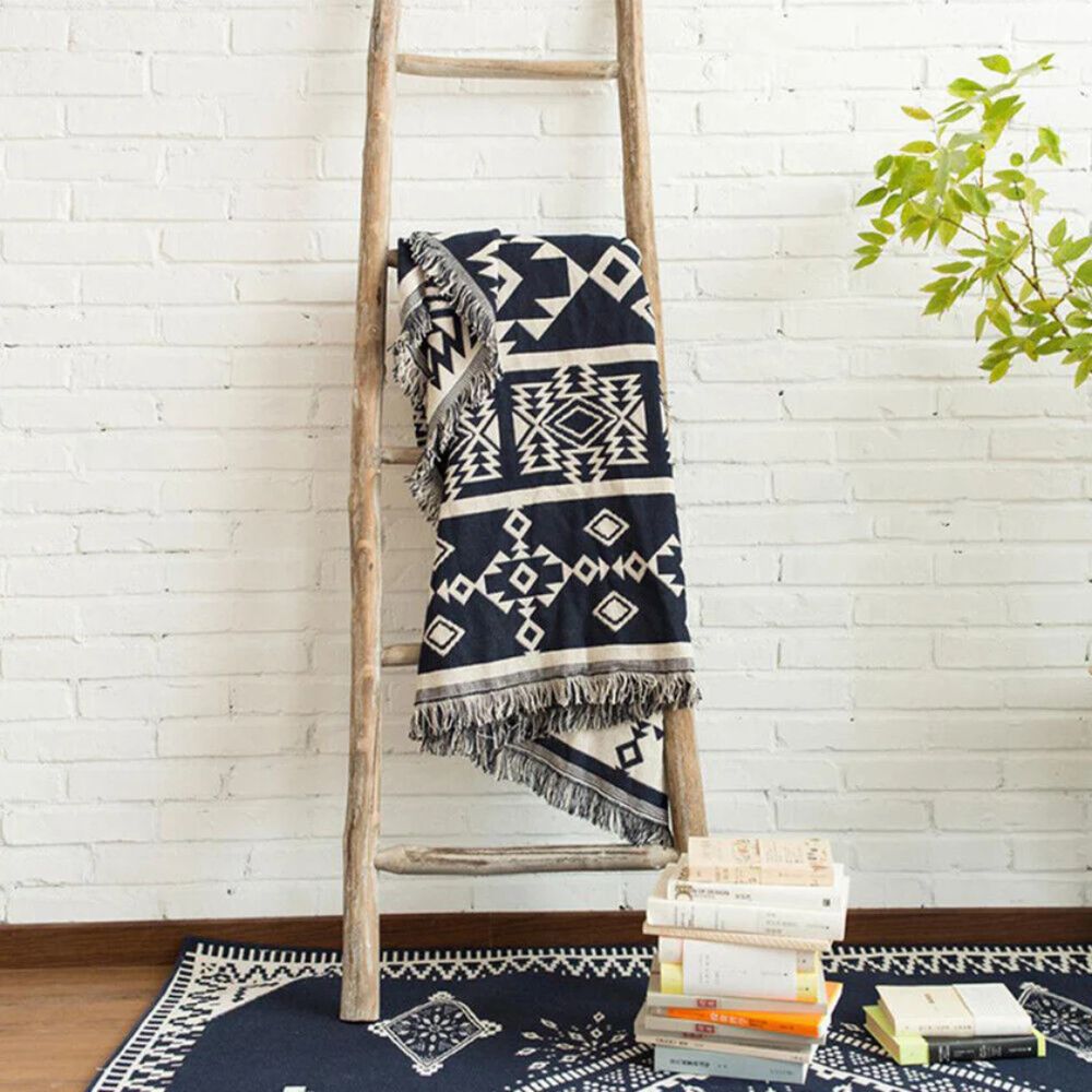 Nomad Weave Boho Throw Blanket