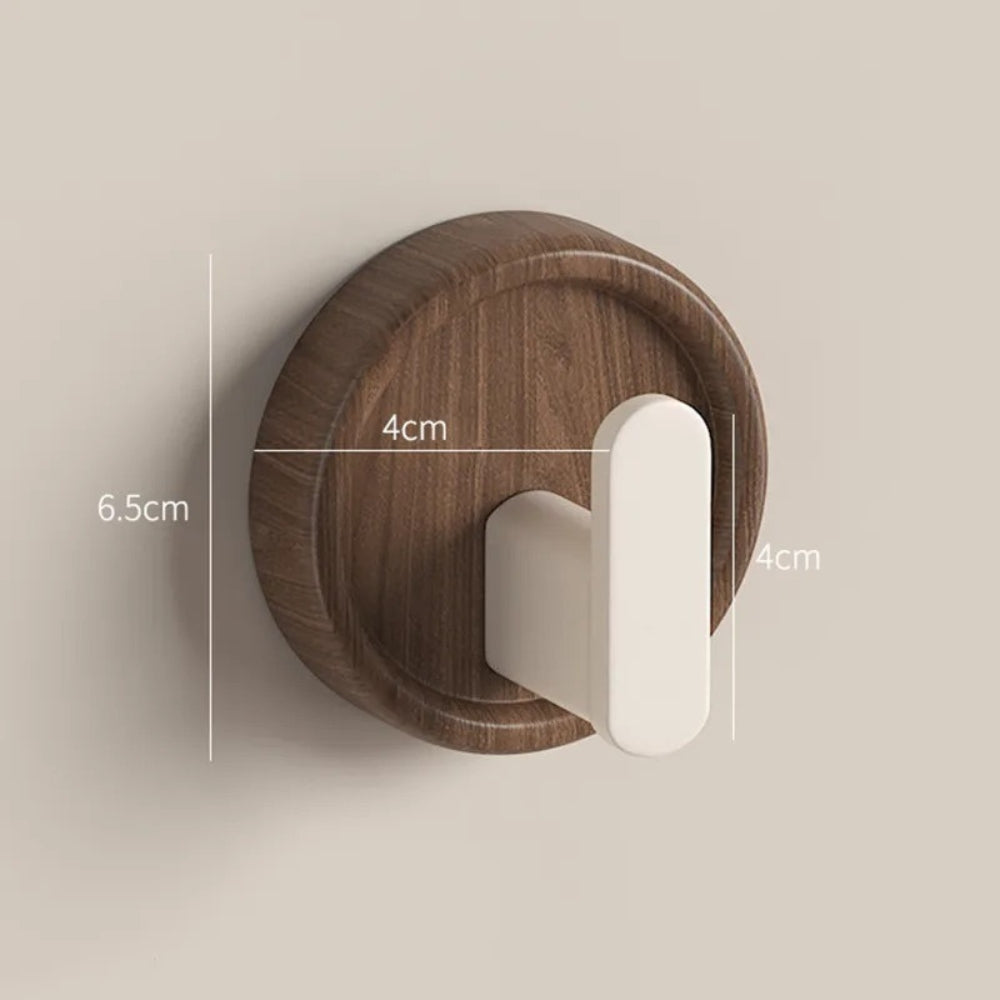 Nordic Walnut Wood Wall Hook