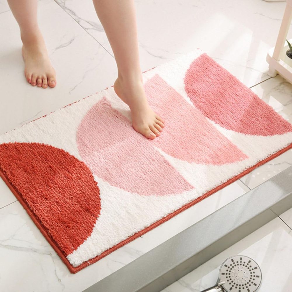 Rainbow Sunset Soft Bath Mat